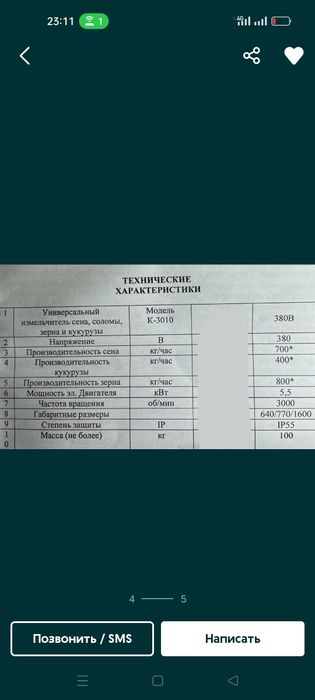 Дробилка Комагай 380 вт