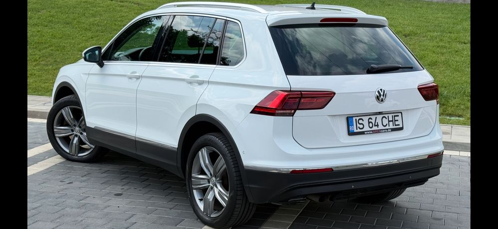 VW TIGUAN STYLE 2017 2.0 190CP E6 4 Motions Cutie Automata  Ceasuri Plasme Ful Led Camera Alcantara Navi Pilot Comp Inc Scaune Dublu  Clima Impecabil