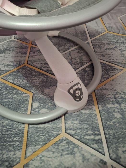 Шезлонг детский самокачающий