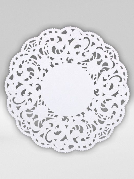 Салфетки ажурные бумажные