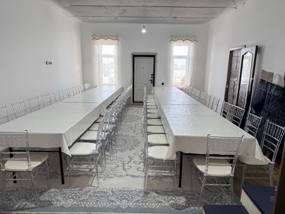 Аренда столов стульев