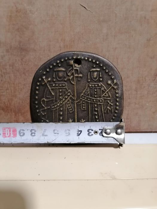 Сувенири, медни и гипсови пана, 1300 години България