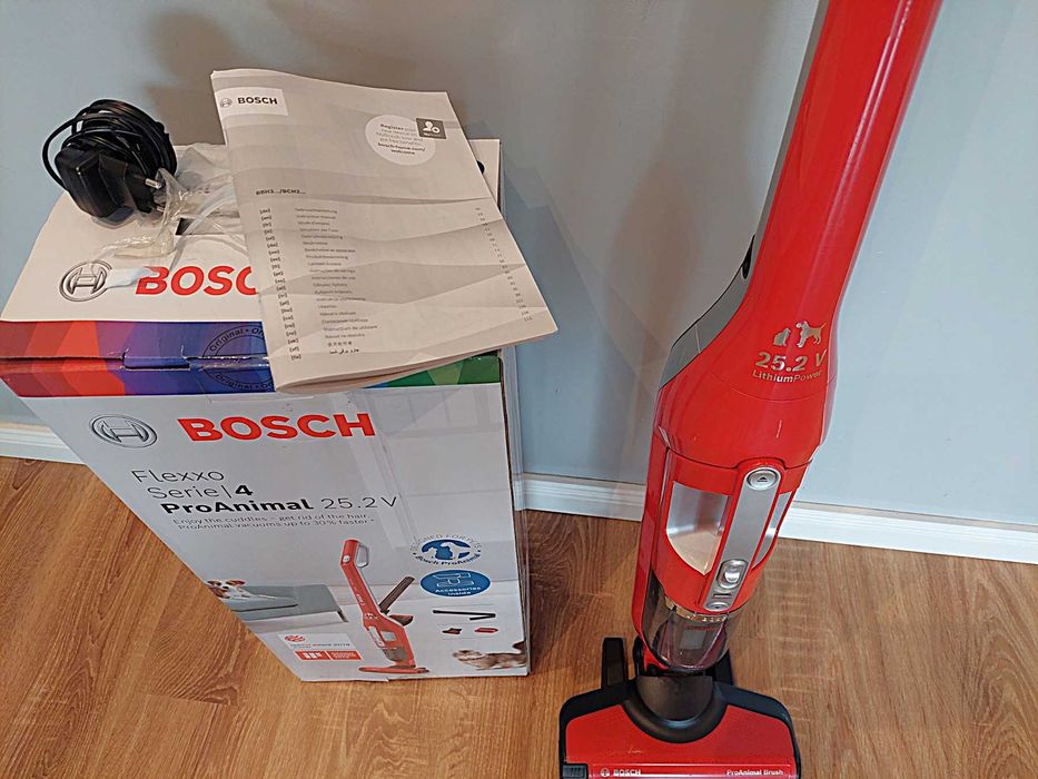 Безжична 2 в 1 прахосмукачка BOSCH - серия 4