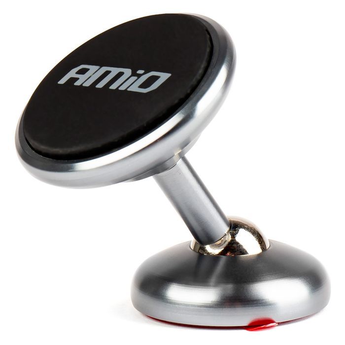 Suport auto pentru telefon Amio Hold-10 magnetic, brat reglabil, fixare banda dubla adeziva