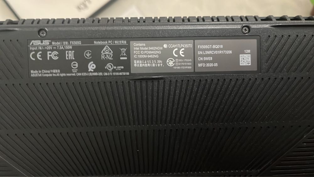 Ноутбук игровой Asus TUF GAMING