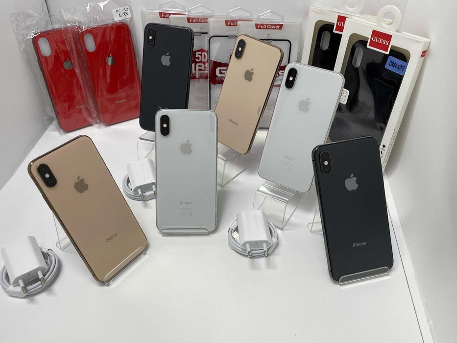 Apple iPhone XS 64GB - 6 месеца ГАРАНЦИЯ + ПОДАРЪЦИ