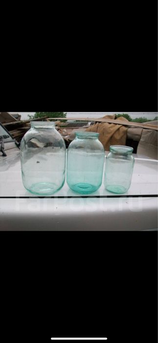 банки 2л 3л 1л разные