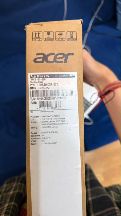 Acer Nitro V 15 ANV15-51-55M2
