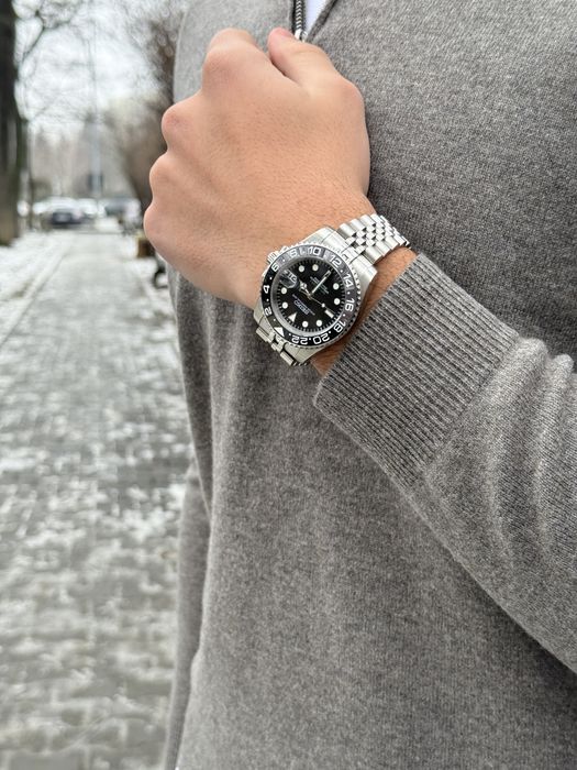 Ceas Seiko GMT Bruce Wayne Mod Automatic