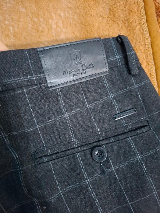 Брюки серые мужские