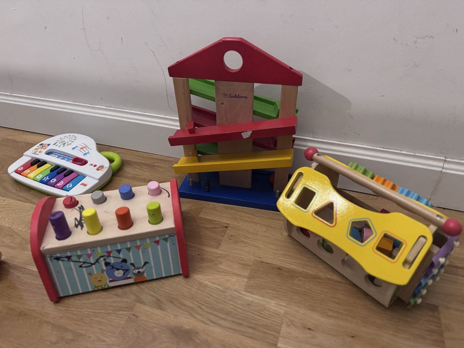 Детски играчки, сортери- дървени и други