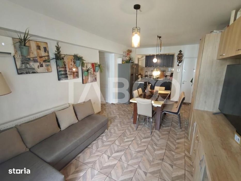 Apartament 3 camere - etaj 1 - 2 bai si 2 balcoane - zona Arhitectilor