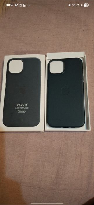 Husa originala din piele Iphone 14