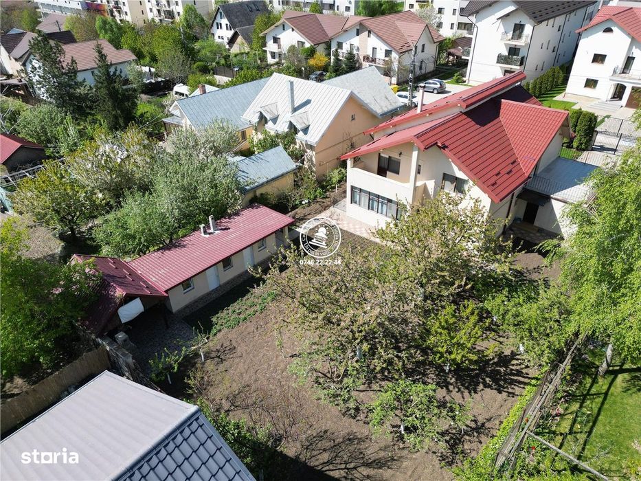 Vila 7 camere P+M+Pod , 1000mp teren - Valea Lupului , Iasi
