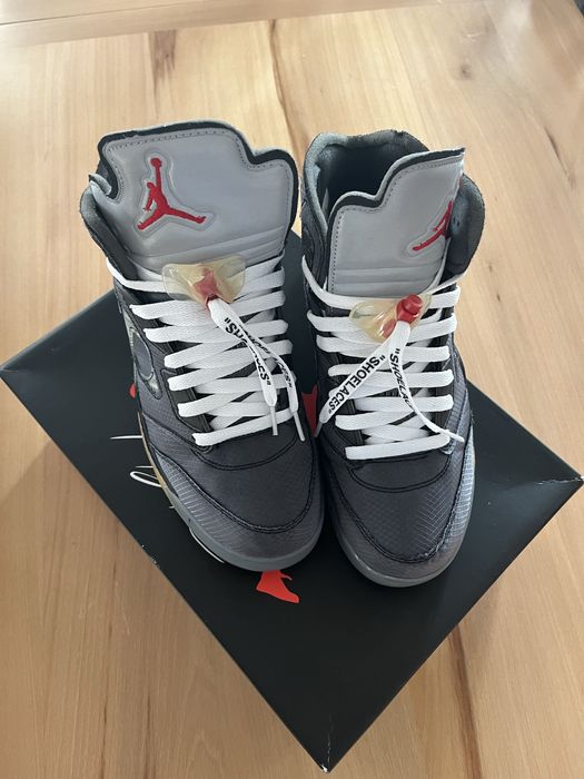 jordan 5 off white