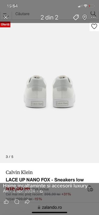 Adidasi calvin klein