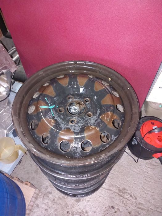 16 цолови Стоманени джанти  5х114.3/16