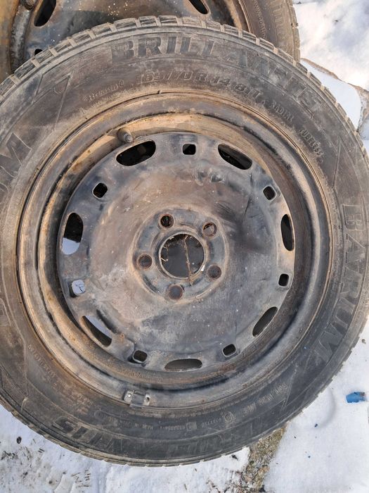 Roti Jante cu cauciucuri 165 70 R14 Polo Fabia Ibiza