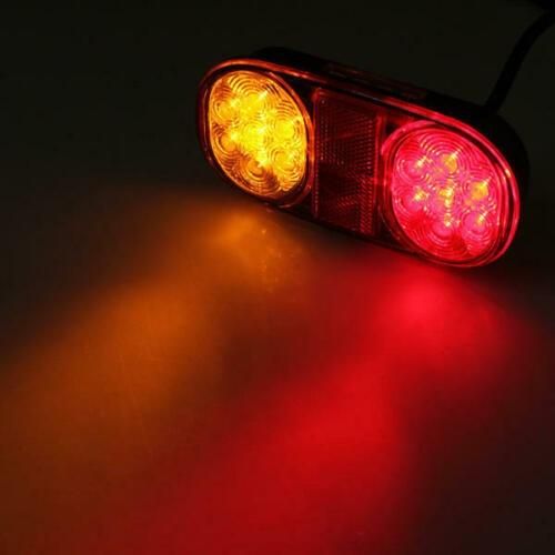 комплект 2 броя led лед диодни стопове, 12v, 160мм x 80мм, за ...