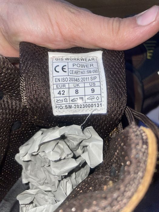 Спецботинки  новый