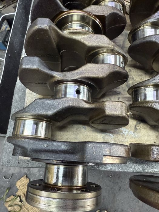 Коленвал на кия,хендай 2.4