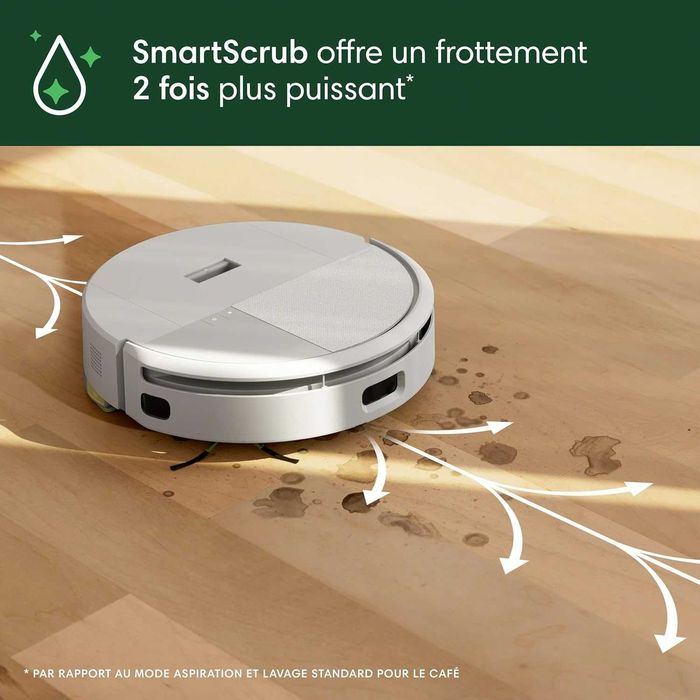 Прахосмукачка робот iRobot Roomba 205 DustCompactor Combo (Бял)