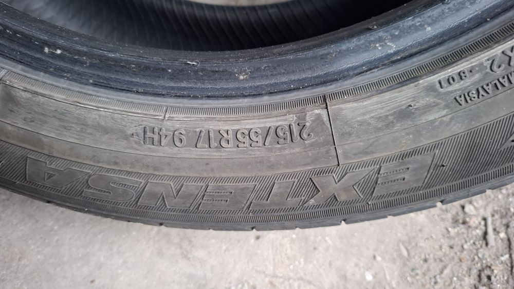 2 Шины TOYO 215/55/17
