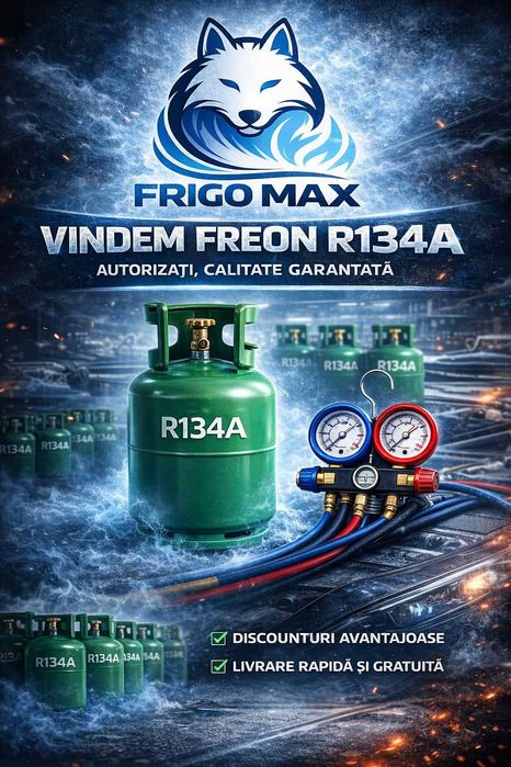 Freon R134A 12kg pentru climatizare auto distribuitor autorizat