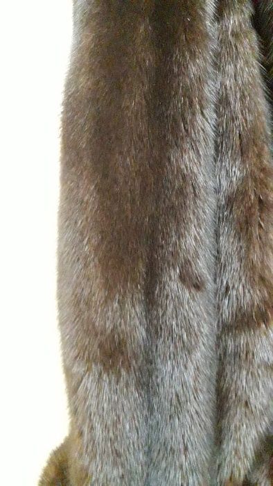 Шуба норковая с капюшоном