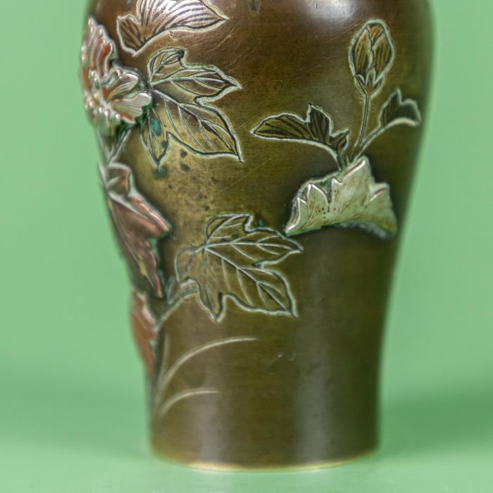 Парные вазочки «Цветы и птицы»