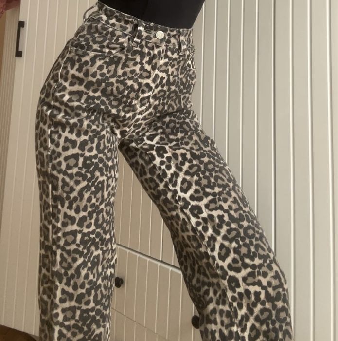 Леопардови дънки - ПРЕМИУМ качество