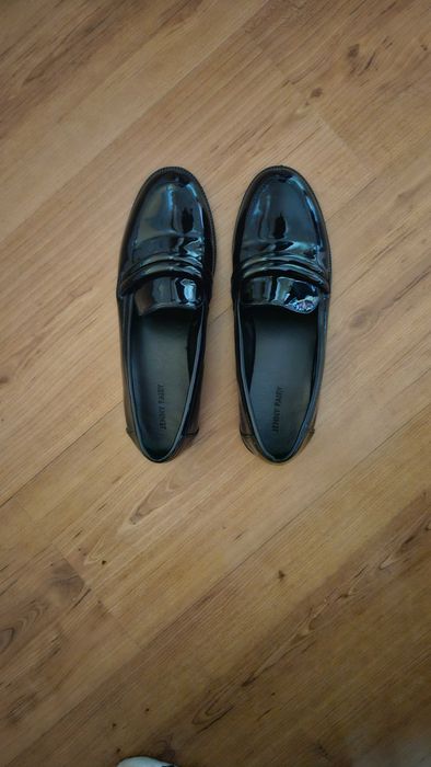 Дамски обувки, черен лак, номер 40