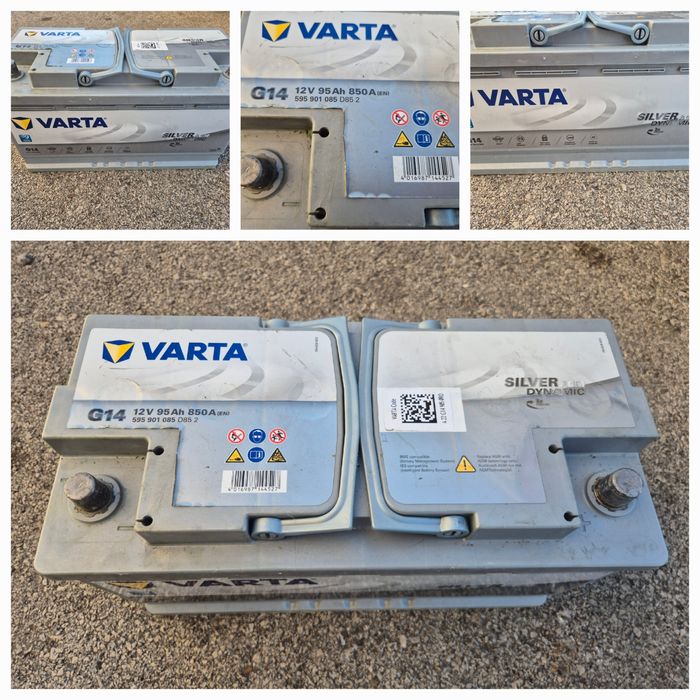 Акумулатор AGM 12V 100Ah 95 Ah Varta Era Maxibat Kriger