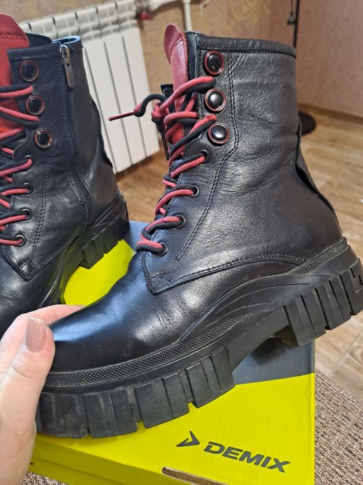 Ботинки клёвые зимние, натуралка