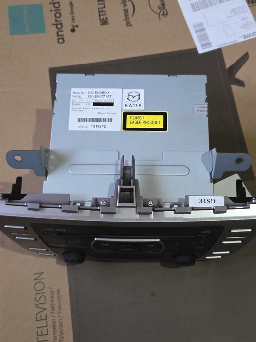Unitate audio originală Mazda 6 GH (CD/MP3, stare foarte bună)