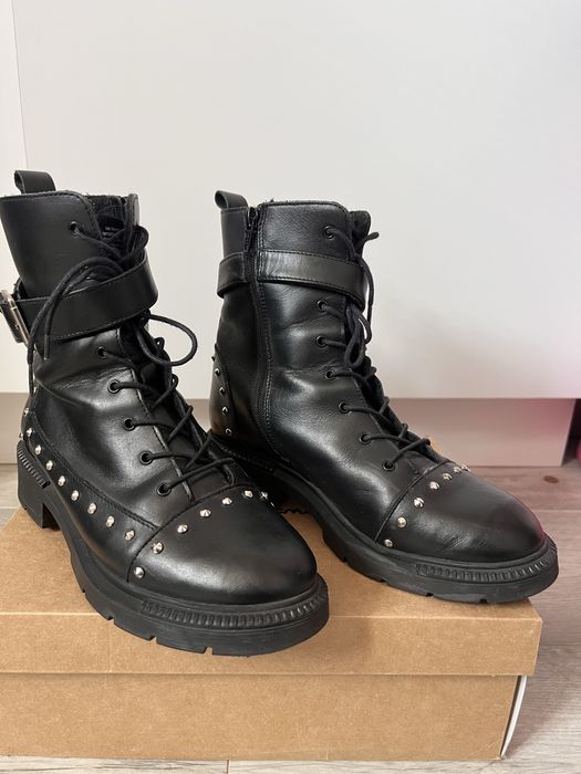 Боти от естествена кожа Ste&Me