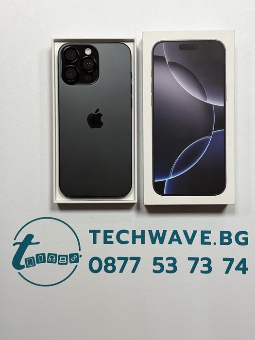 iPhone 16 Pro Max 256GB Black Titanium 99%