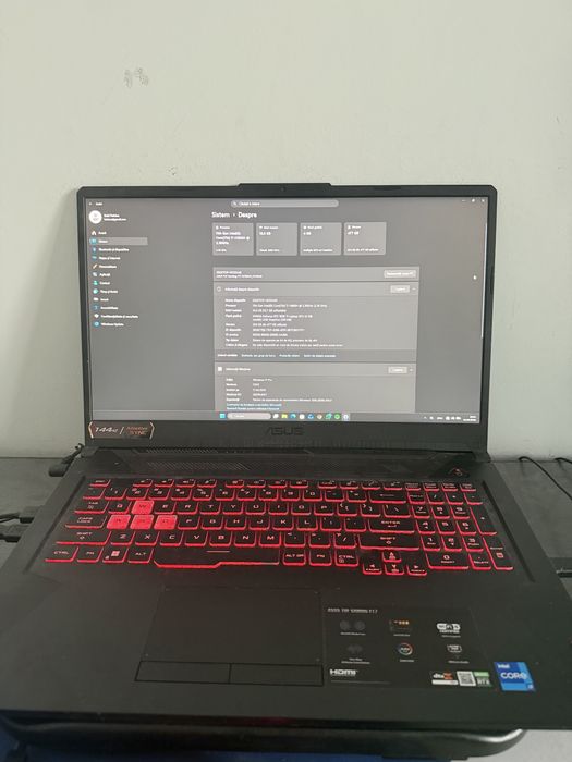 Vand Laptop Asus Gaming Tuf F17 FX706HE