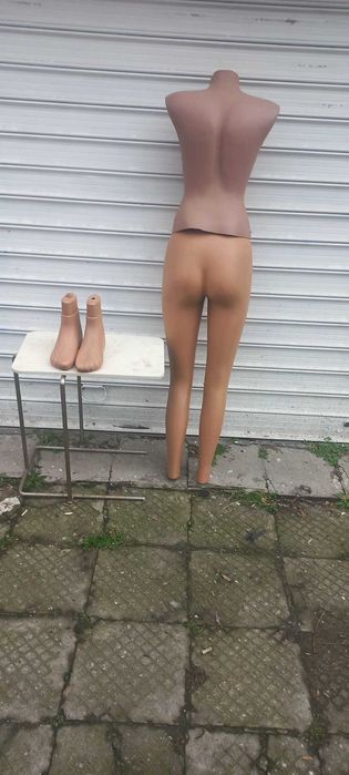 Женски манекен и мъжки торс