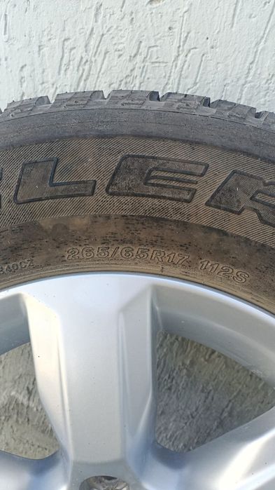 Toyota prado диски шина