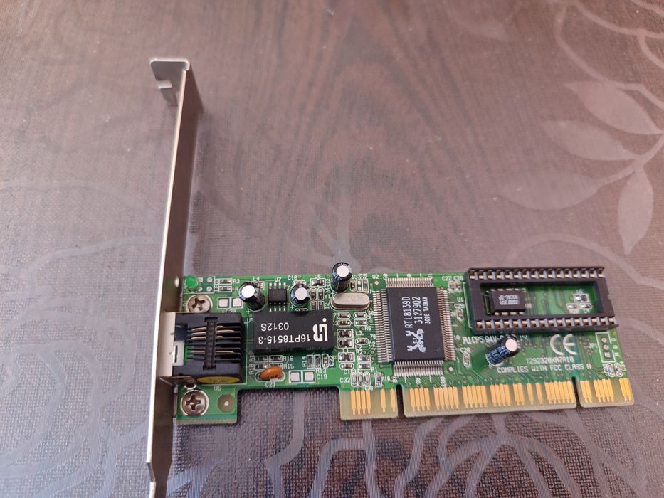 PCIE LAN 10/100 Mbs RJ45 Лан карта