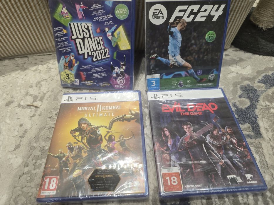 4 новых диска ps5 по 188000 сум!!!