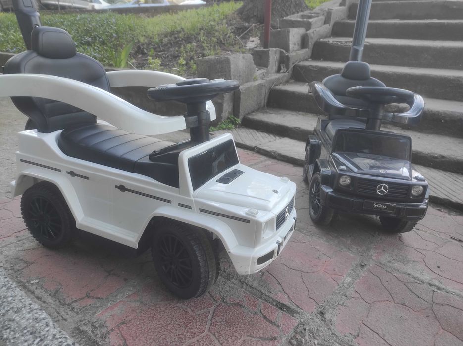 Кола за яздене и бутане Джип Мерцедес G-360 Foot to floor Ride-on