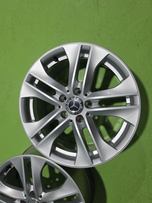 2 бр 17 5x112 Mercedes C Class W204 лети  джанти 5х112 джанта резервна
