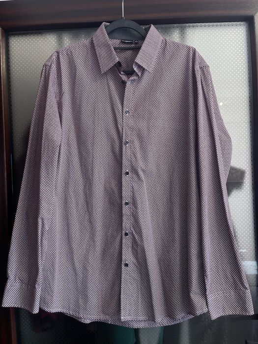 Camasa barbati Livergy mov cu patratele - marimea 42