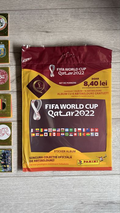 Set complet Panini World Cup Qatar 2022 + Update Set