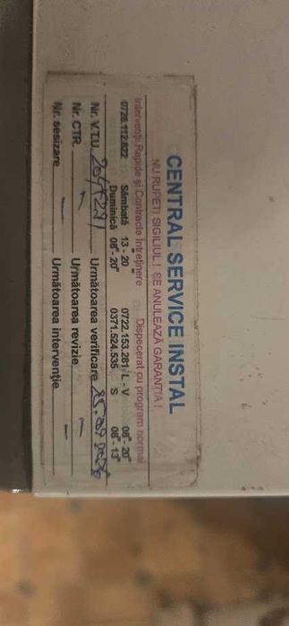 Centrala termica Romstal 31 kW