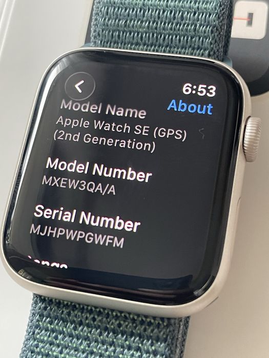 Apple watch SE 2nd gen 44mm GPS