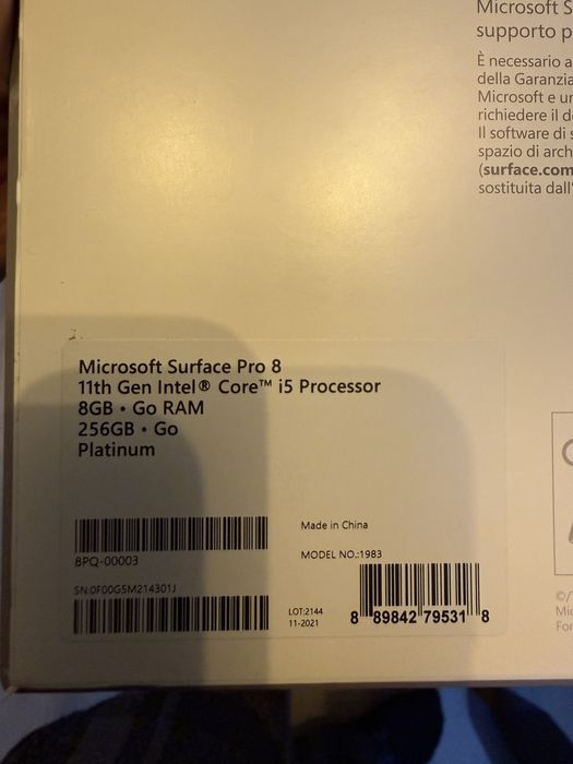 Microsoft Surface Pro 8