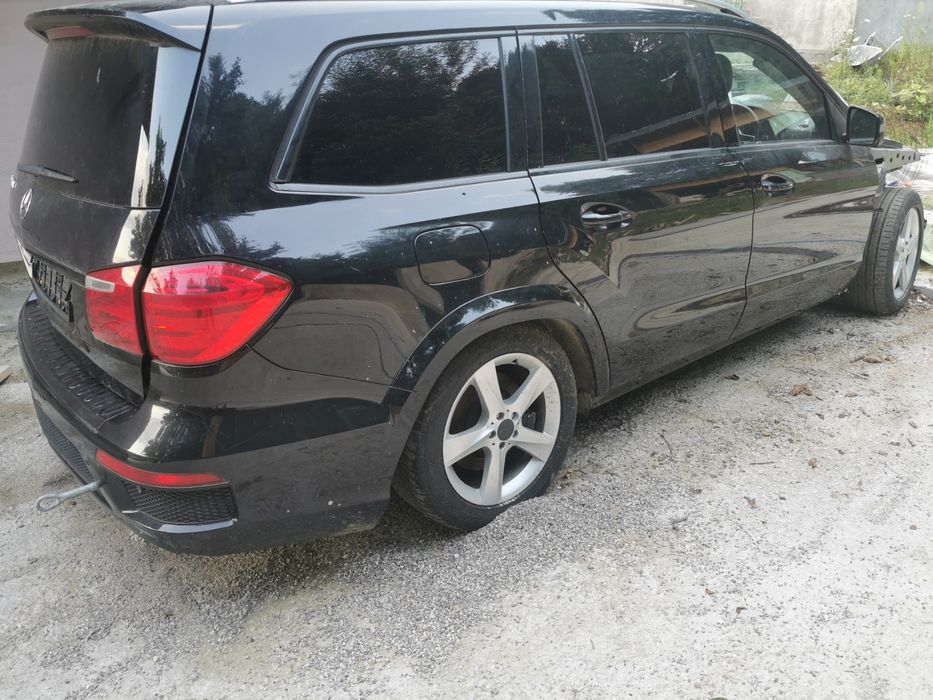 2014 Mercedes GL350 X166 3.0 diesel 258 Cp 4Matic AMG ad blue euro 6 de UK partea fata lovit avariat accident dauna schimb variante cu masina intreaga